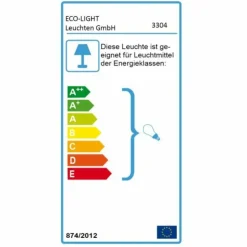 Applique murale d'extérieur LUTEC BONN Anthracite, 1 lumière