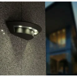 Applique murale d'extérieur Lutec GHOST LED Anthracite, 4 lumières