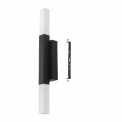 Luminaires Eglo Appliques|Applique murale Eglo ALCUDIA LED Noir, 2 lumières