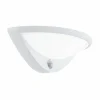 Applique murale Eglo BELCREDA LED Blanc, 1 lumière, Détecteur de mouvement