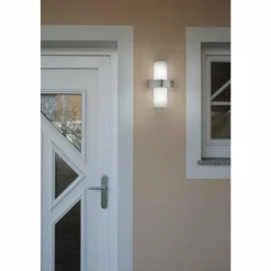 Applique murale Eglo BEVERLY Acier inoxydable