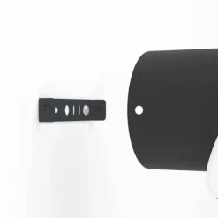 Luminaires Eglo Appliques|Applique murale Eglo CARANACOA LED Noir, 1 lumière