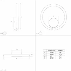 Luminaires Eglo Appliques|Applique murale Eglo CARANACOA LED Noir, 1 lumière