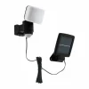 Applique murale EGLO CASABAS LED Noir, 1 lumière, Détecteur de mouvement