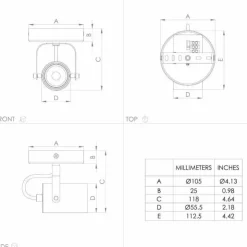 Luminaires Eglo Éclairage Led|Applique murale Eglo CAYUCA LED Noir, 1 lumière