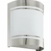 Applique murale Eglo CERNO Acier inoxydable, 1 lumière