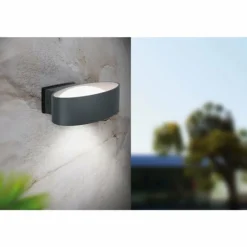 Applique murale EGLO CHINOA LED Anthracite, 1 lumière