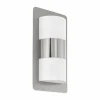 Applique murale EGLO CISTIERNA Acier inoxydable, 2 lumières
