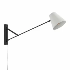 Luminaires Eglo Appliques|Applique murale Eglo FORCADET Gris, Noir, 1 lumière