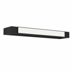 Luminaires Eglo Éclairage Led|Applique murale Eglo GEMILIANA LED Noir, 1 lumière