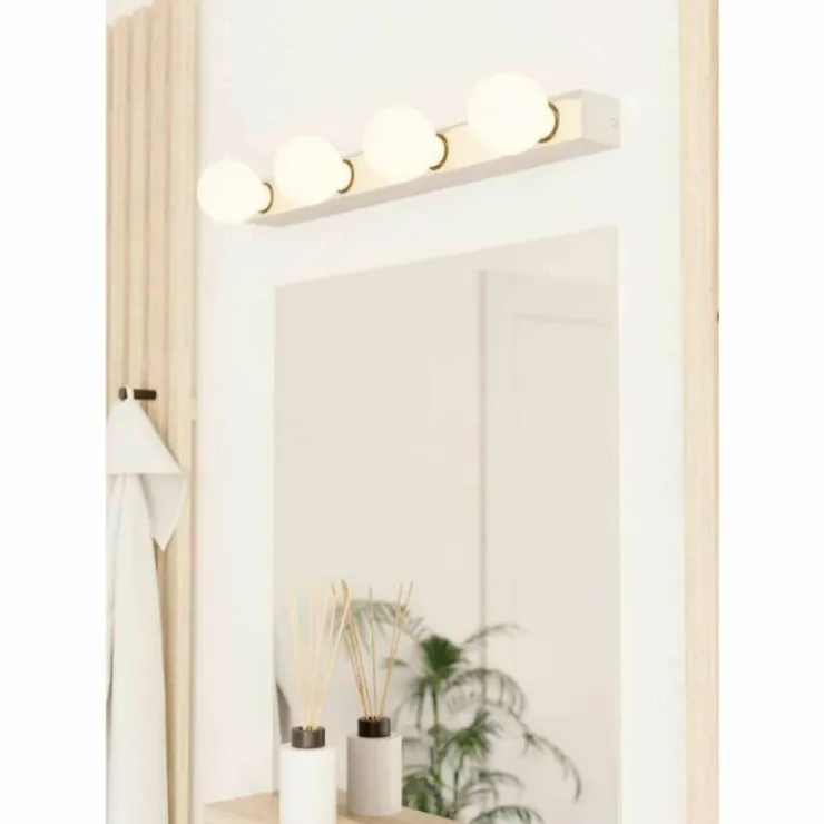 Luminaires Eglo Appliques|Applique murale Eglo GUANAL Chrome, 4 lumières
