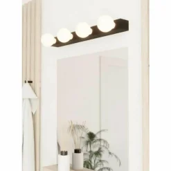 Luminaires Eglo Appliques|Applique murale Eglo GUANAL Noir, 4 lumières