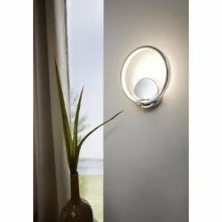 Luminaires Eglo Appliques|Applique murale Eglo LASANA LED Chrome, 1 lumière