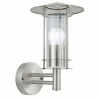 Applique murale Eglo LISIO Acier inoxydable, 1 lumière