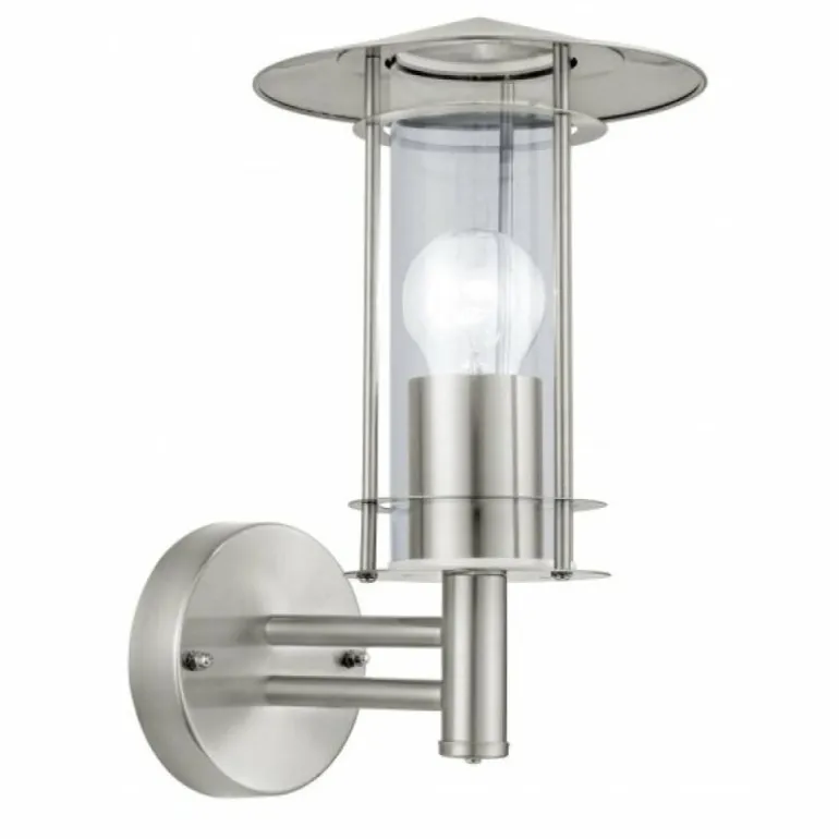 Applique murale Eglo LISIO Acier inoxydable, 1 lumière