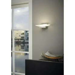 Luminaires Eglo Éclairage Led|Applique murale Eglo METRASS LED Nickel mat, 1 lumière