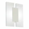 Luminaires Eglo Éclairage Led|Applique murale Eglo METRASS 2 LED Nickel mat, 2 lumières