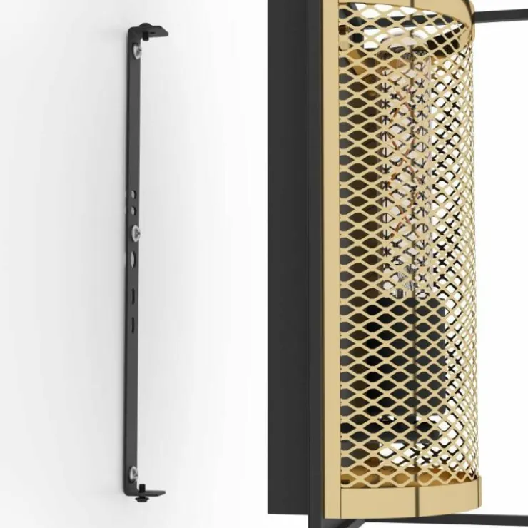 Luminaires Eglo Appliques|Applique murale Eglo NOHALES Noir, 1 lumière
