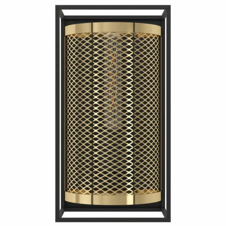 Luminaires Eglo Appliques|Applique murale Eglo NOHALES Noir, 1 lumière