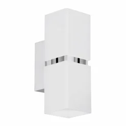 Luminaires Eglo Éclairage Led|Applique murale Eglo PASSA LED Chrome, 2 lumières