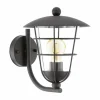 Applique murale Eglo PULFERO Noir, 1 lumière