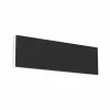 Luminaires Eglo Éclairage Led|Applique murale Eglo RGBIC LED Noir, 1 lumière, Télécommandes, Changeur de couleurs