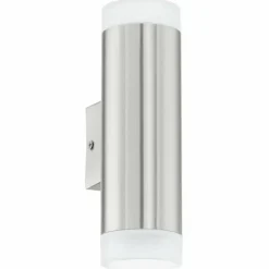 Applique murale Eglo RIGA-LED Acier inoxydable