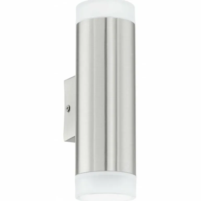 Applique murale Eglo RIGA-LED Acier inoxydable