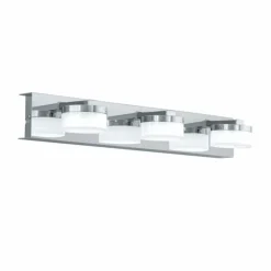 Luminaires Eglo Éclairage Led|Applique murale Eglo ROMENDO LED Chrome, 3 lumières