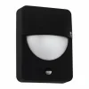 Applique murale Eglo SALVANESCO Noir, 1 lumière, Détecteur de mouvement
