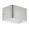 Luminaires Eglo Éclairage Led|Applique murale EGLO SANIA LED Nickel mat, 1 lumière