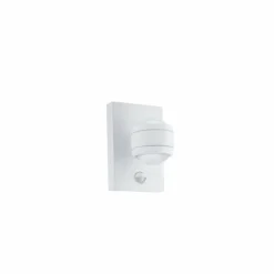 Applique murale Eglo SESIMBA 1 LED Blanc, 2 lumières, Détecteur de mouvement