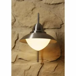 Applique murale Eglo SIDNEY Acier inoxydable