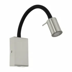 Luminaires Eglo Éclairage Led|Applique murale Eglo TAZZOLI LED Nickel mat, 1 lumière
