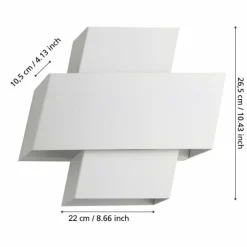 Luminaires Eglo Appliques|Applique murale Eglo TIMPAROSSA Blanc, 1 lumière