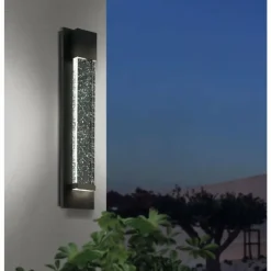 Applique murale EGLO VILLAGRAZIA LED Noir, 2 lumières
