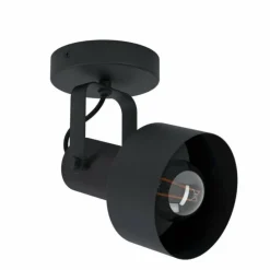 Luminaires Eglo Appliques|Applique murale Eglo-Leuchten CASIBARE Noir, 1 lumière