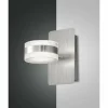 Luminaires Fabas Luce Appliques|Applique murale Fabas Luce Dunk LED Aluminium, 1 lumière