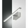 Luminaires Fabas Luce Éclairage Led|Applique murale Fabas Luce Nala LED Chrome, 1 lumière