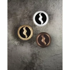 Luminaires Fabas Luce Appliques|Applique murale Fabas Luce Ceva LED Rouille, 1 lumière