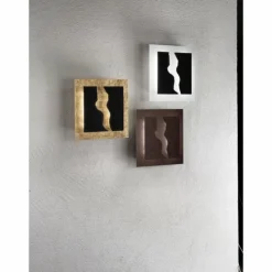 Luminaires Fabas Luce Éclairage Led|Applique murale Fabas Luce Cles LED Rouille, 1 lumière
