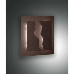 Luminaires Fabas Luce Éclairage Led|Applique murale Fabas Luce Cles LED Rouille, 1 lumière