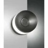 Luminaires Fabas Luce Éclairage Led|Applique murale Fabas Luce Billie LED Noir, 1 lumière