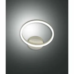 Luminaires Fabas Luce Éclairage Led|Applique murale Fabas Luce Giotto LED Blanc, 1 lumière