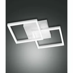 Luminaires Fabas Luce Éclairage Led|Applique murale Fabas Luce Bard LED Blanc, 1 lumière