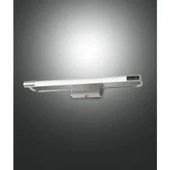 Applique murale Fabas Luce Rapallo LED Chrome, 1 lumière
