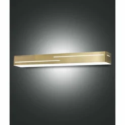 Luminaires Fabas Luce Éclairage Led|Applique murale Fabas Luce Banny LED Laiton, 1 lumière