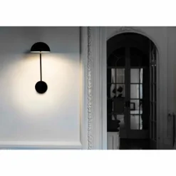 Luminaires Faro Barcelona Appliques|Applique murale Faro Barcelona Pure Noir, 1 lumière