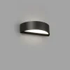 Applique murale Faro Barcelona Oval Gris, 1 lumière