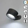 FHL easy Éclairage Led|Applique murale Magnetics LED Noir, 1 lumière